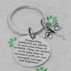 AHAETH Dragonfly Keychain Jewelry - Inspirational Gift for Men, Women,
