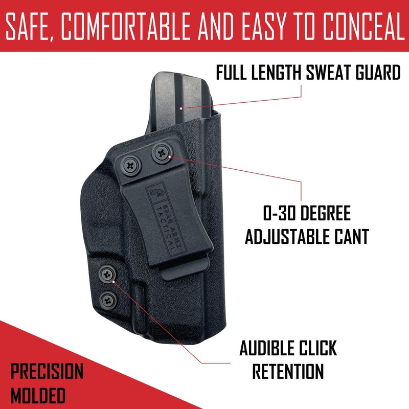 Bear Armz Tactical IWB KYDEX Holster Compatible with: Taurus G3C