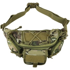 Kombat UK Tactical Waist Bag - BTP (British Terrain Pattern), One Size