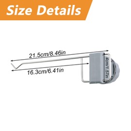 MOROBOR Kitchen Towel Holder for Sink Faucet, Adjustable Stainless Steel, Convenient Rag Hanger, Tea Towel Holder for Multiple Types of Sink Faucets, 2 Pack