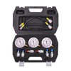 MEASUREMAN Portable Excavator Hydraulic Pressure Test Kit, Includes 3 Pressure