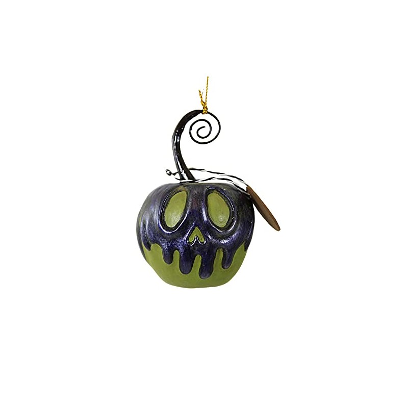 Bethany Lowe Designs - Green Apple with Purple Poison Ornament