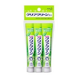 Kao Clear Clean Natural Mint, Mini, 0.6 oz (17 g) x 3 Packs x 5 Sets
