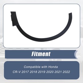 XQSMWF Front LH Wheel Fender Trim Molding Fit for Honda CR-V 2017-2022