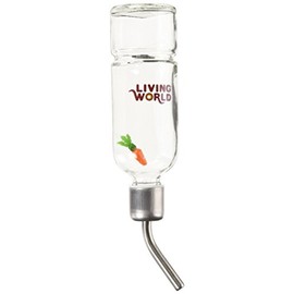 Living World Eco Chew Proof Water Bottle, 177 ml, 6 oz