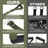 POWLIF Resistance Bands Handles, Multi-Purpose Exercise Handles for Resistance Bands,