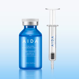 Aida (현대홈쇼핑)아이다 히알 울트라 모이스처라이징 앰플 20ml 1개 (Hyundai Home Shopping) Aida Hyal Ultra Moisturizing Ampoule 20ml 1 piece