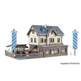 Vollmer 43663 Diorama Miniature Western European Restaurant Building Model / Vollmer 43663 디오라마 미니어처 서양 유럽 레스토랑 식당 건물 모형