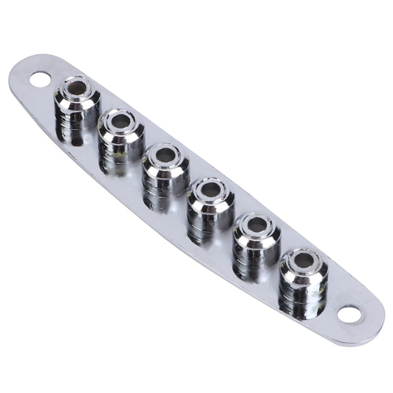 Guitar String Through Plate Ferrule Bushing Plate Zinc Alloy Guitar