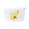Glob Mops Square Mop Bucket w/Slotted Handled Inner Basket