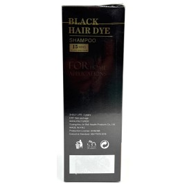 For 3 in 1 Black Hair Dye Shampoo 16.9oz 500ml Covers The Gray In 15 Minutes