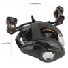 Metal Matte Black Integrated CNC Processing Magnetic Brake Adjustable Right/Left