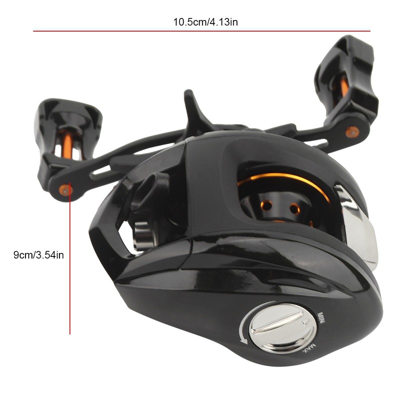Metal Matte Black Integrated CNC Processing Magnetic Brake Adjustable Right/Left