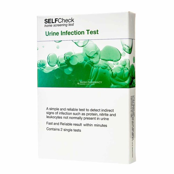 SELFCheck Home Screening Urine Infection Test 2 Pack