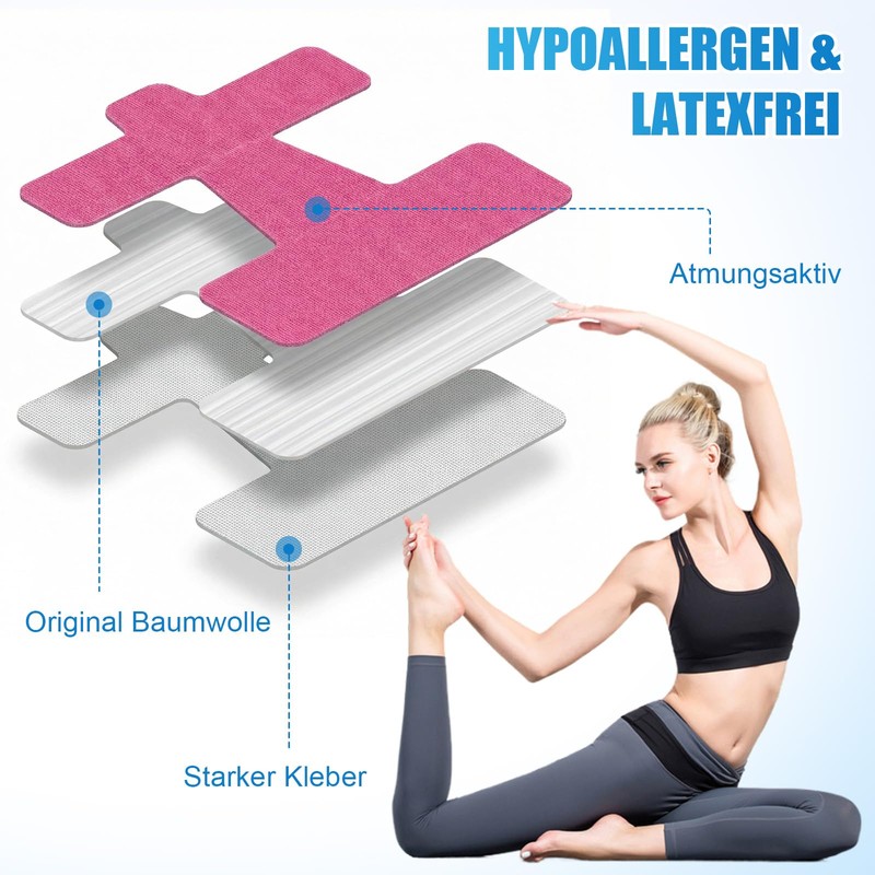 Hallux Valgus Kinesiotape, 60 Pre-Cut Hallux Valgus Tape