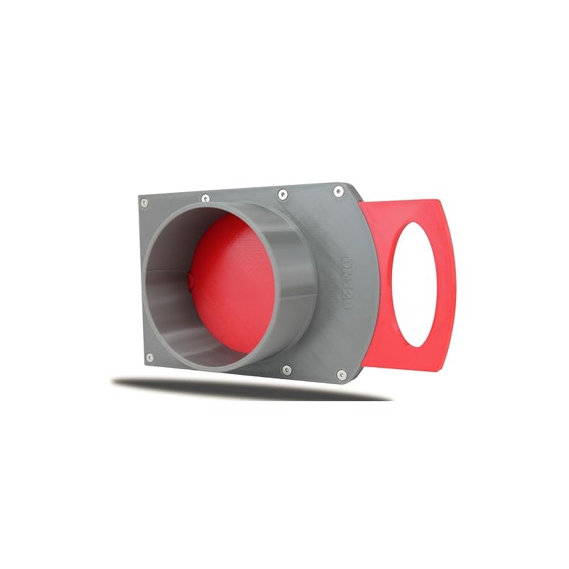 DRUCKKRAFT Blastgate DN120 mm | Air Gate Valve for Extraction