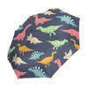 Compact Sun and Rain Travel Umbrella Dinosaur Outdoor Auto Open
