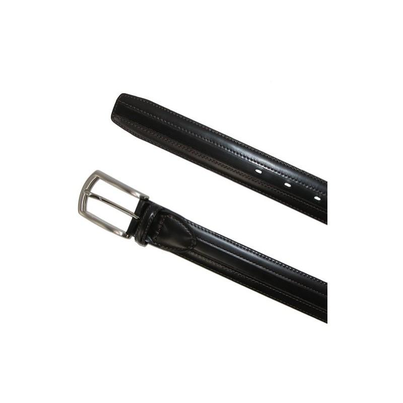 Johnston & Murphy Men's Double Calf Belt