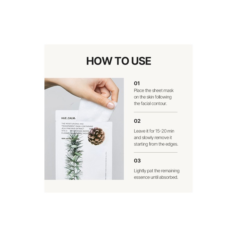 HUECALM [HUECALM]Bud Brightening Mask 25g (10ea)