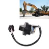 3 Pins Excavator Throttle Motor Knob Switch Triangular Plug Replacement