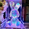 Aladdinas LED Teddy Bear Night Light, Holographic Iridescent Design, Nursery