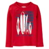 OshKosh B'Gosh Boys' Rashguard, Surfboard Red, 3