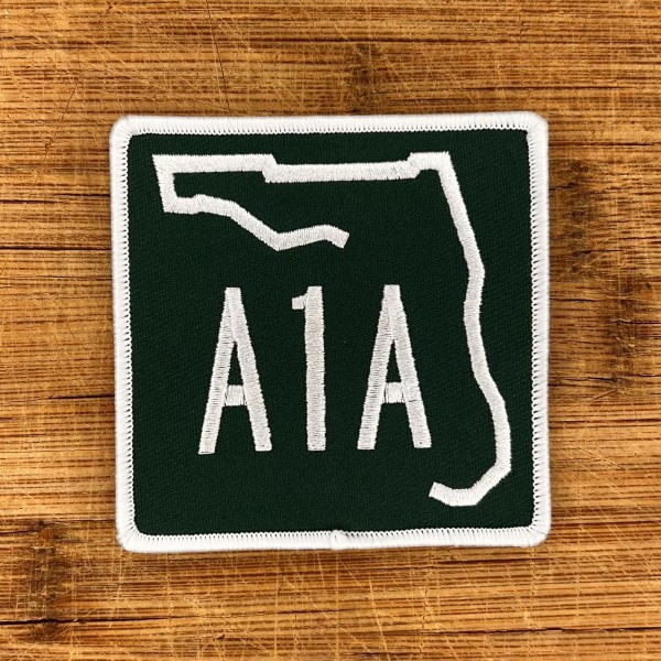 The Patch Bunker A1A Florida State Highway Sign Patch -