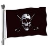 Pirate Flag,3x5 FT Jolly Roger Flag,36x60 Inch Large Digitial Double-Printed