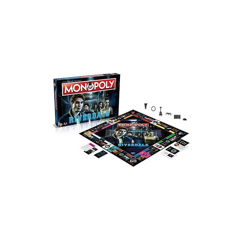 Winning Moves Riverdale Monopoly Board Game for 2+ Players, Ages