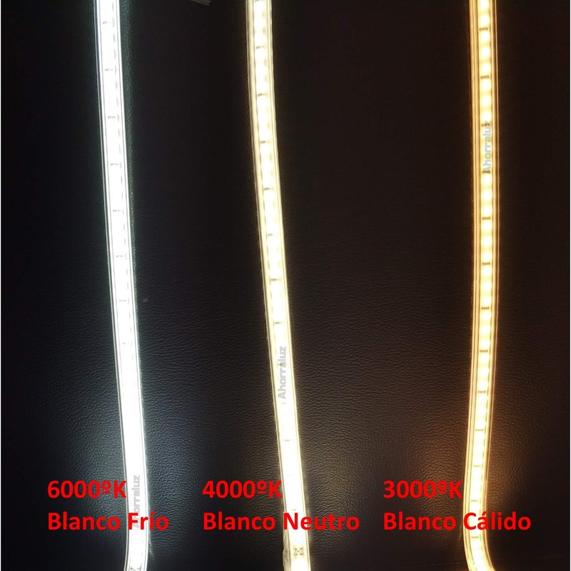 Ahorraluz 220V 2835 120LEDs High Brightness LED Strip with Switch