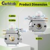 Carbhub Carburetor for Murray M2500 M2510 for Hyper Tough H2500