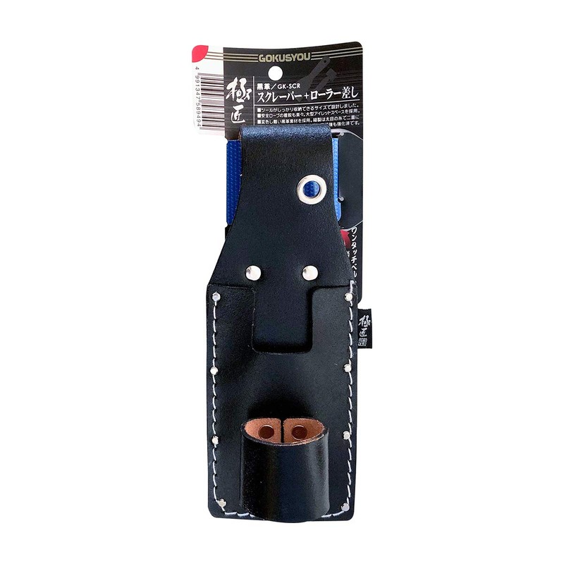 Premium Handmade Black Leather sukure-pa-・ro-ra- Pointing GK – SCR