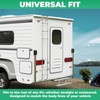 KUAFU Universal RV Exterior Motorhome Straight Ladder RV Rear Ladder