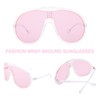 COASION Retro Sunglasses Women Men Stylish Oversized Irregular Sunglasses Latest