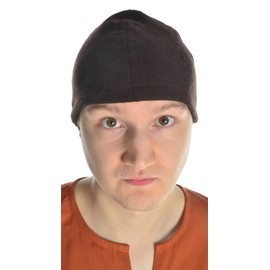HEMAD Medieval Viking Cap Wool Felt M-XL, brown