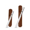 Nail File Stainless Steel Professional, Double-Sided Stainless Steel Nail File