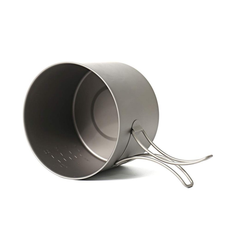 Toaks Outdoor Camping Pure Titanium Tableware, can be Used as