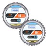 Luckyway 10 Inch Table Saw Blade/Miter Saw Blade for Ultra-Nice