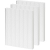 3 Pack D480 True HEPA D4 Replacement Filters Compatible with