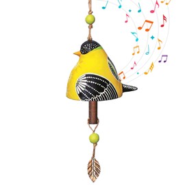 Ceramic Wind Chimes Chinese Innovative Lucky Hanging Bell Wind Chime for Home Balcony Bedroom Decor