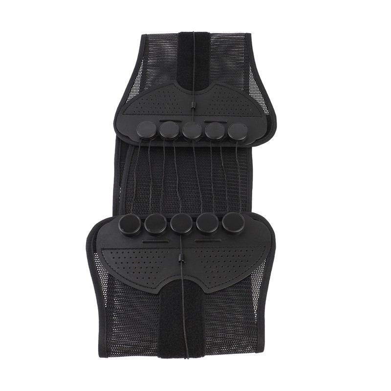 Lower Back Brace Adjustable Lumbar Brace Pulley Compression for Herniated