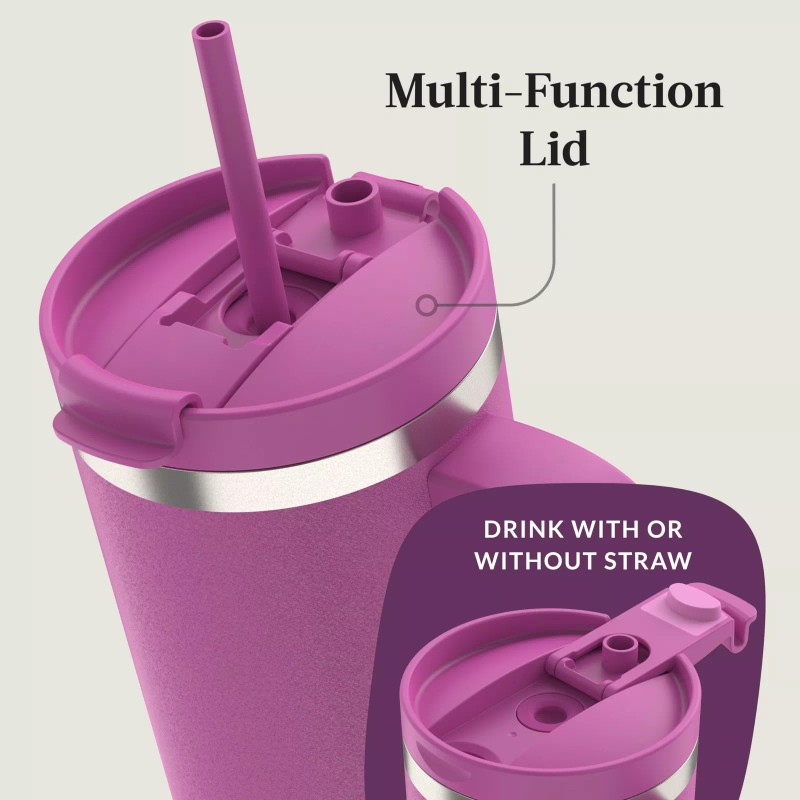 Contigo 40 oz Leak Proof Tumbler with Straw Handle Double