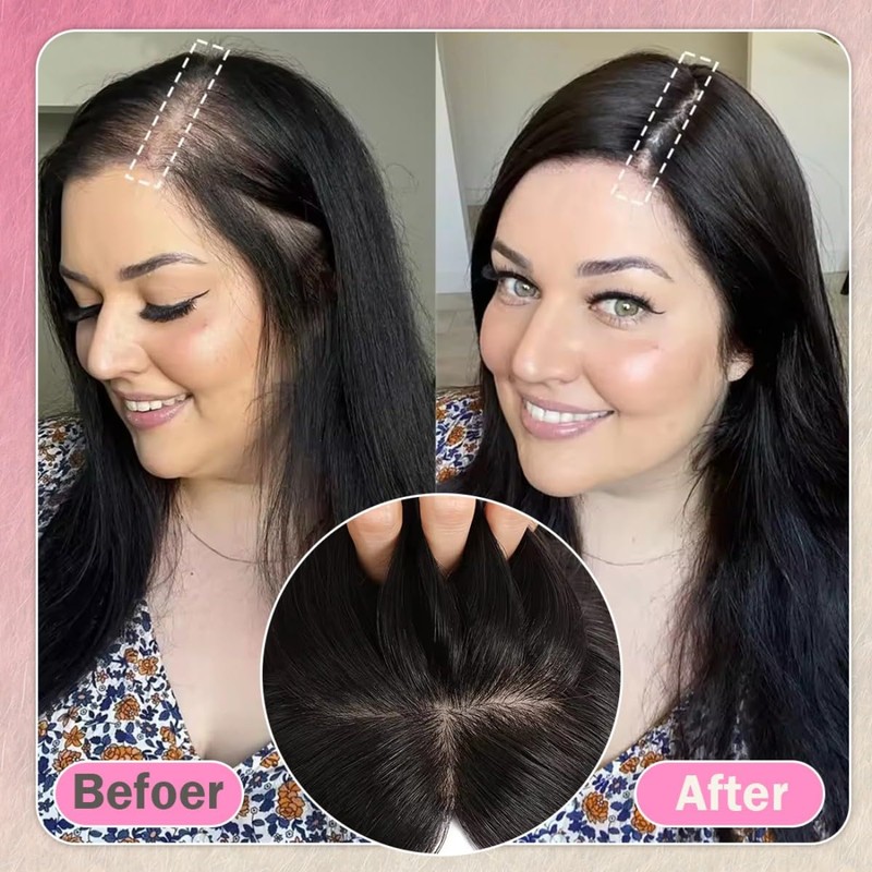 Odir Clip in Bangs for Women Real Human Hair Dark