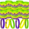 Moon Boat 74PCS Mardi Gras Accessories Bulk Parade Throws Rubber