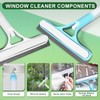 FZHZVVZPY 3 in 1 Window Cleaning Scraper, Window Squeegee with