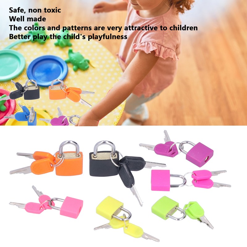 Montessori Learning to Unlock Game Toy Safe Non Toxic Children's