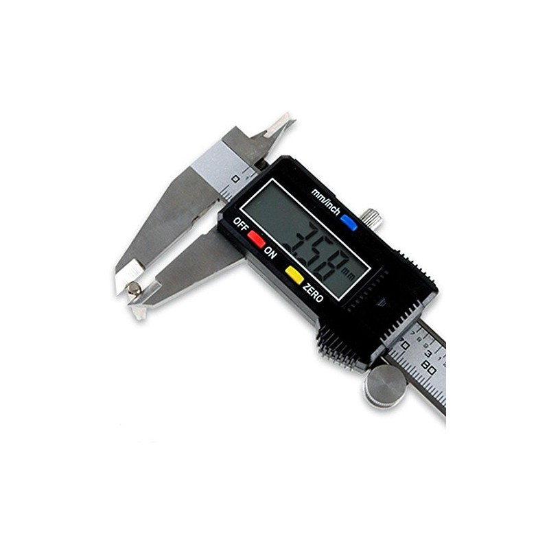 Electronic Digital Vernier Caliper, with Extra-Large LCD Screen and 200mm