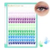 Bodermincer Extensiones de pestaas en grupos, 10-12-14-16 mm Mix14-16-18 mm