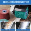 MOGRQAP Sanding Roller Brush Grit 180 Sanding Sleeves Sanding Roll