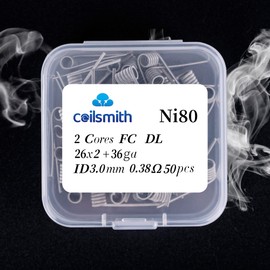 Hot Heating Wire - Versatile Resistance Wire for Kilns, Pottery and Forging. Highly Resistant, Hybrid Core, Ideal for Prebuilt Coils Creations.26x2+36ga